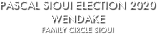 Pascal Sioui election 2020 wendake
Family Circle Sioui