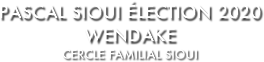 Pascal Sioui élection 2020 wendake
Cercle familial Sioui